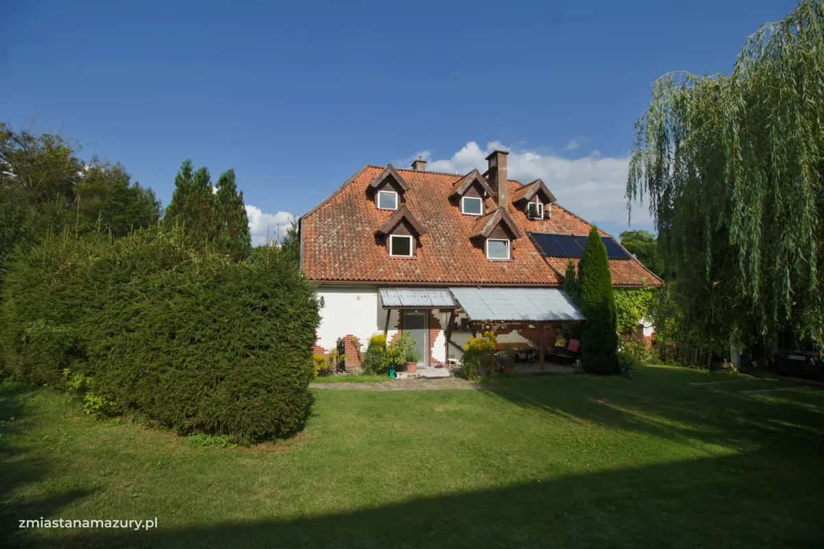 Widok domu od strony południowej